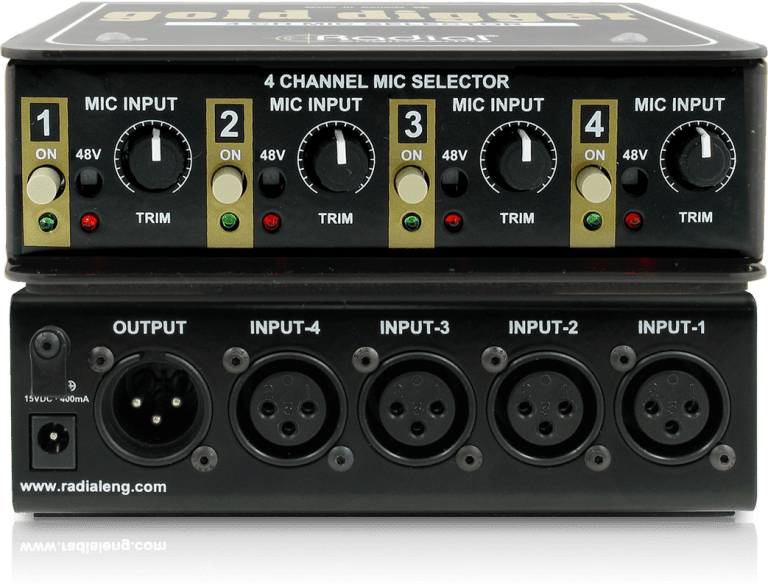 Radial Mic Selector