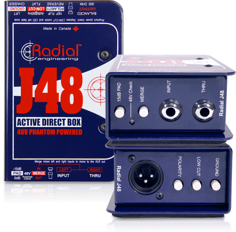 Radial J48 - Active Mono DI box