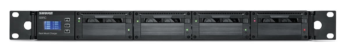 Shure SBRC caricabatterie rack