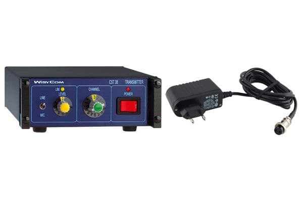 Wisycom CST38 tx teller + antenna + alim